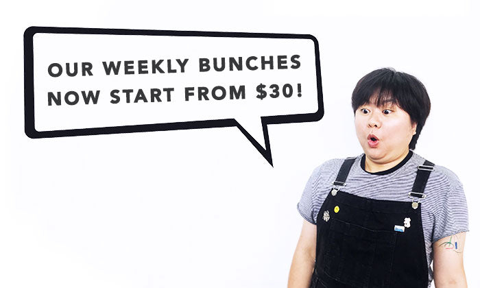 Flowers don’t have to be expensive!